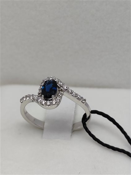 Anillo Gemoro Mujer Zaffiri in Oro blanco Diamante 0.24 Ct AC410BIA.ZF - AC410BIA.ZF